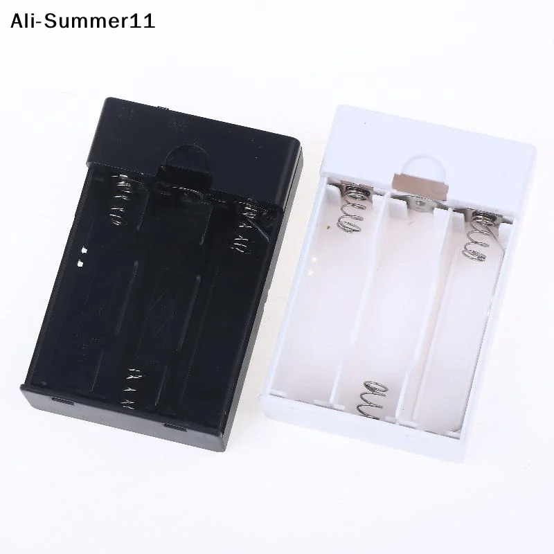 【A1x】【R】1Pcs Built In USB Battery Holder With Switch And Cover 3AA 4.5V Battery Box AA Battery Case DIY Accessories view 4