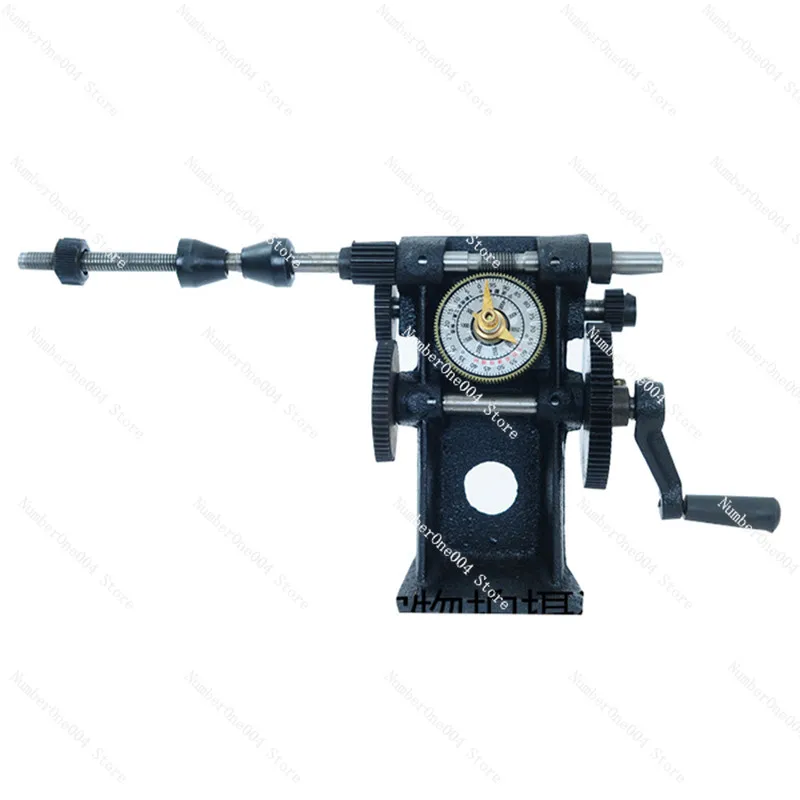 NZ-5 Hand-Cranking Electric Winding Machine Feizhi Winding Machine Dial Speed Control Manual Iron Gear Pointer Winding Coil