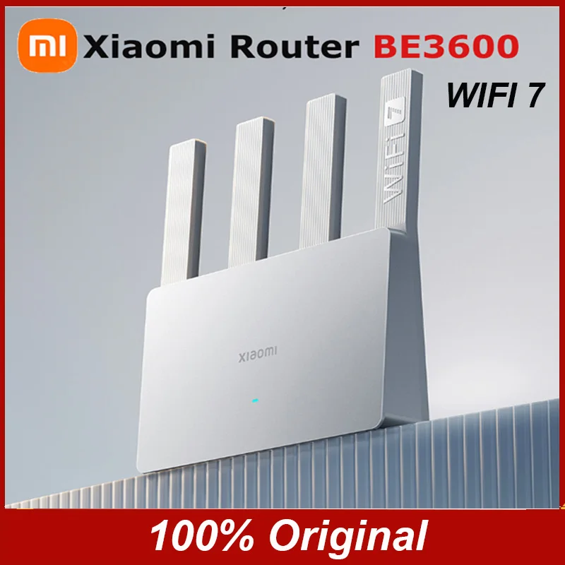 2024 Xiaomi MI Wifi 7 Router BE3600/BE3600 2.5G 3600M Level WiFi7 4-Core Qualcomm Chip 4 High-Performance Independent Amplifiers