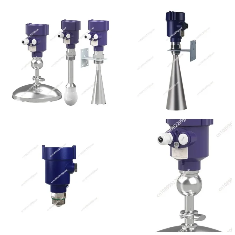 High Frequency Radar Level Meter Guided Wave Radar Solid Liquid Level Measuring Instrument
