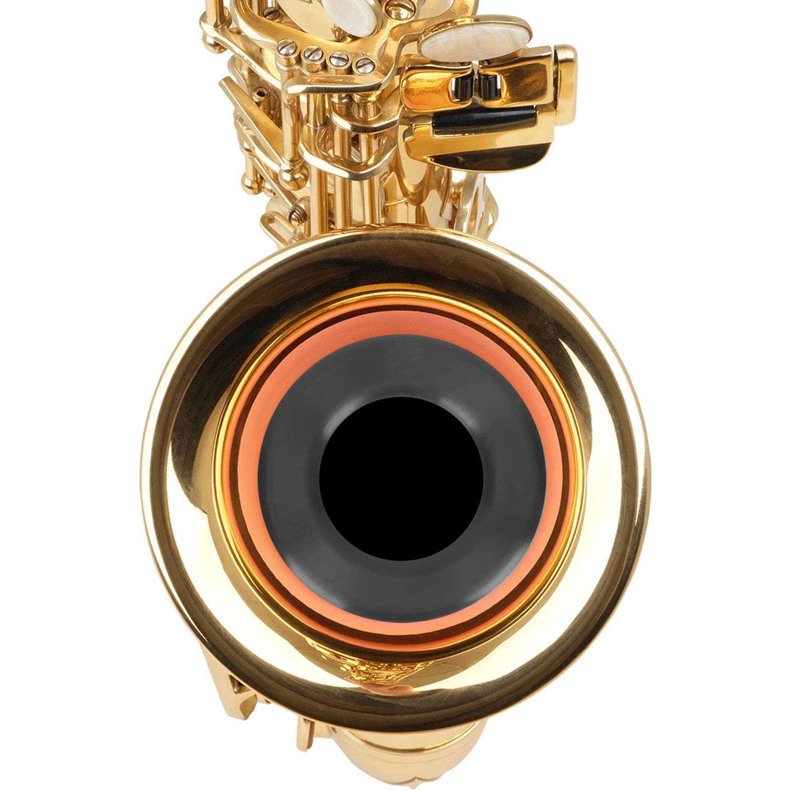 

Silicone Tenor Saxophone Mute Dampener Lower Tone Reduce Noise Perfect Gift Tenor Sax Mute Sax Accessories Noise Remove Tool