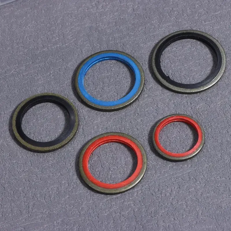 Ölablass-Kombinations-Unterlegscheiben-Dichtungssatz, 100/245-teiliges Dichtungsset M6 M8 M10 M12 M14 M16 M18 M20 M22 M24 M27 M30