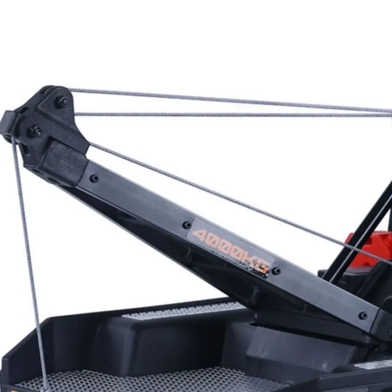 Super Deal 1/8 CROSSRC EMO X3 Rescue Towing Car 4x4 Differential Lock Brushed Motor ESC RC Crawler for Emergency Simulation