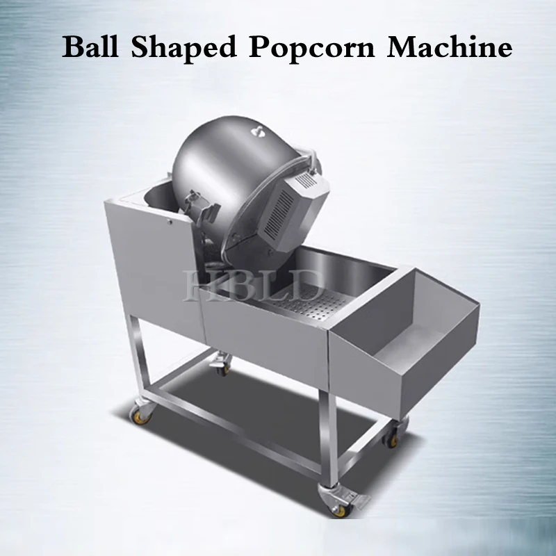 

Commercial Customized Popcorn Machine Stainless Steel Large Capacity Rice Popcorn Making Machine