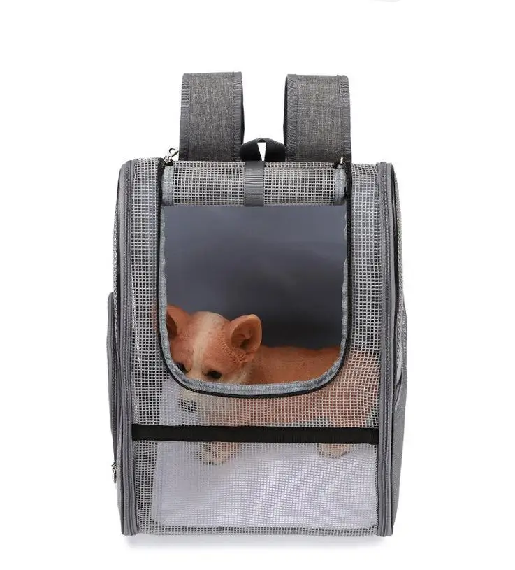 Dog Bag Breathable Mesh Pet Backpack Carrier for Small Dogs & Cats Chihuahua-Friendly Outdoor Travel Shoulder Bag Perros Bag