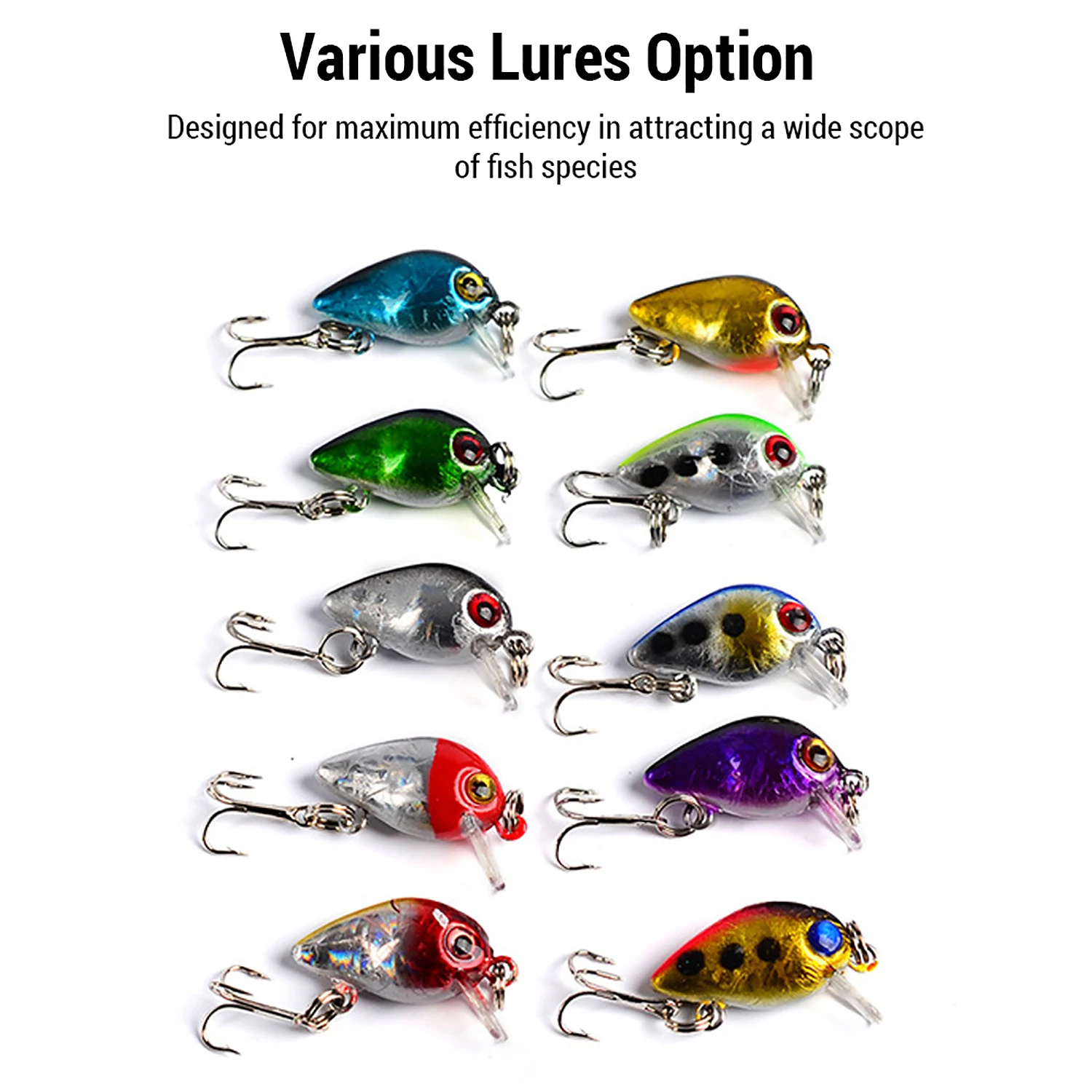 56 قطعة متعدد الألوان الصيد السحر عدة 2.9-10 سنتيمتر 1.9-8.5 جرام لينة الطعوم الصلبة مجموعة مع السنانير البلاستيك معدات صيد الأسماك للمياه المالحة