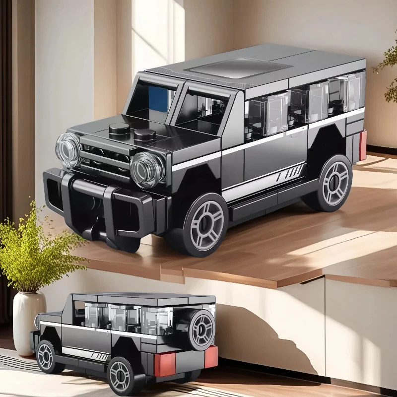 Brinquedos de bloco de construção de modelo de veículo super off-road, corpo totalmente interativo, modelo de coleção de veículos off-road, o melhor aniversário g