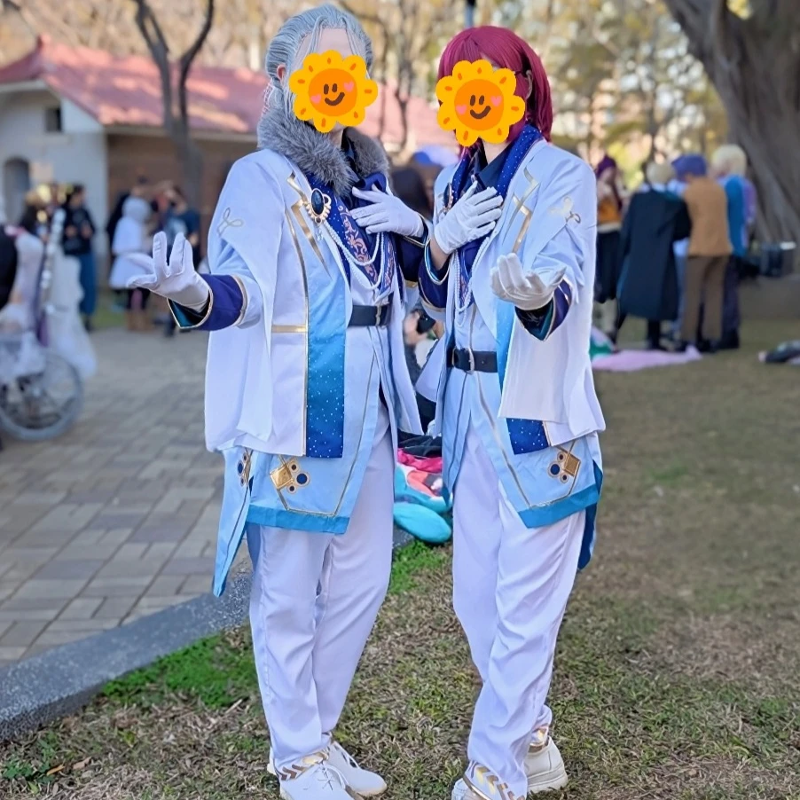 [Personalizado [Conjunto de estrellas Eden Deep Eclipse Ran Nagisa/Tomoe Hiyori/ Saegusa Ibara/Sazanami Jun juego uniforme disfraz Cosplay