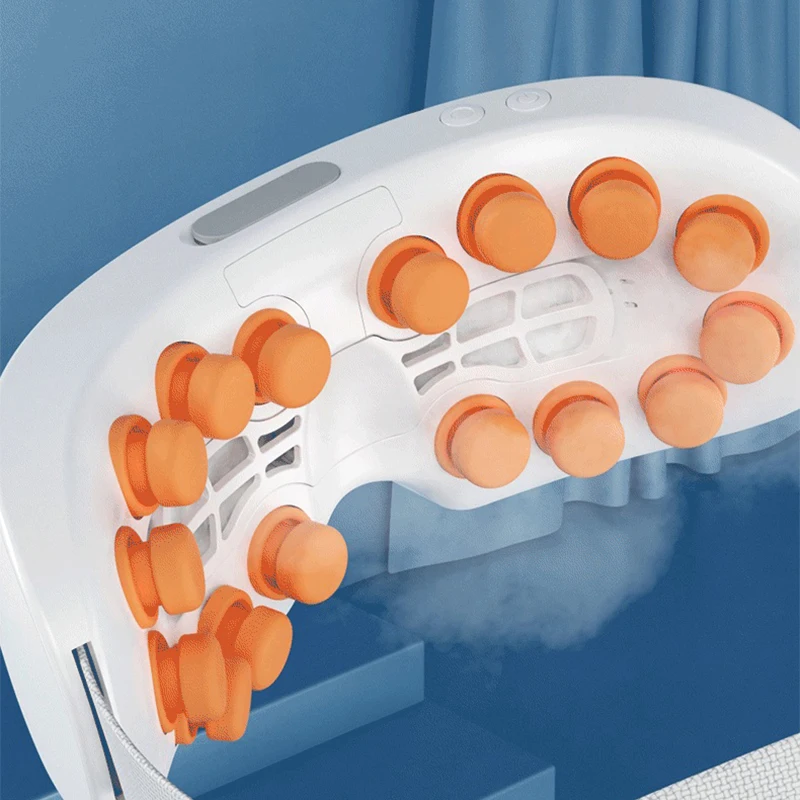 スマート電気スチームアイマッサージャースチーム加熱アイマッサージマシンホット&コールド湿布治療ポイント指圧ドライアイケア用