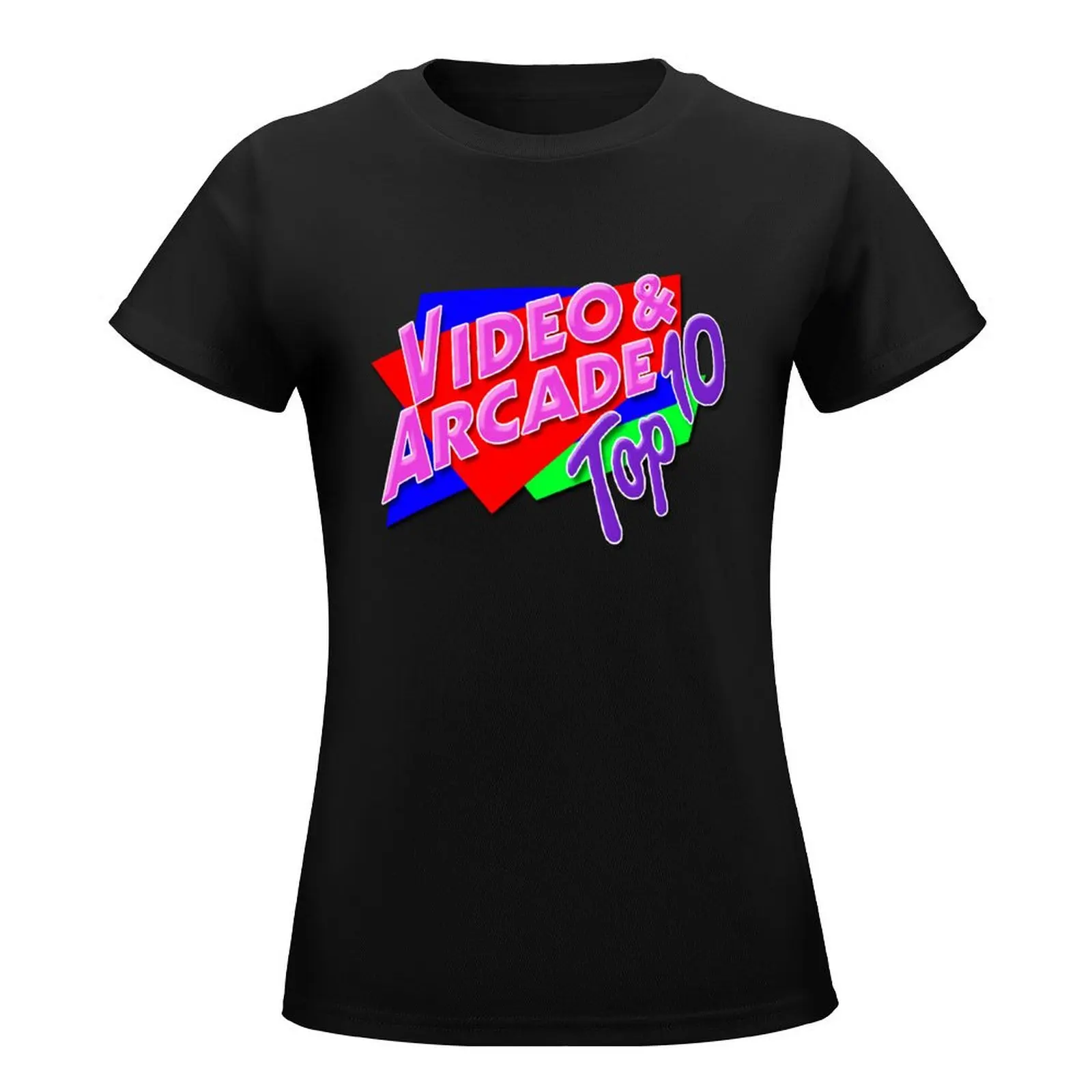 Video & Arcade Top 10 T-Shirt aesthetic clothes graphics shirts graphic tees clothes for Women