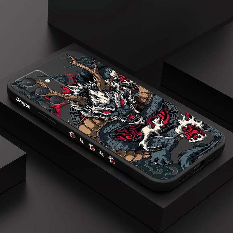 

Reversed Dragon Phone Case For Samsung Galaxy A56 A36 A26 A16 A06 A17 A07 A55 A35 A25 A15 A05 A54 A34 A24 A14 A04 4G 5G Cover