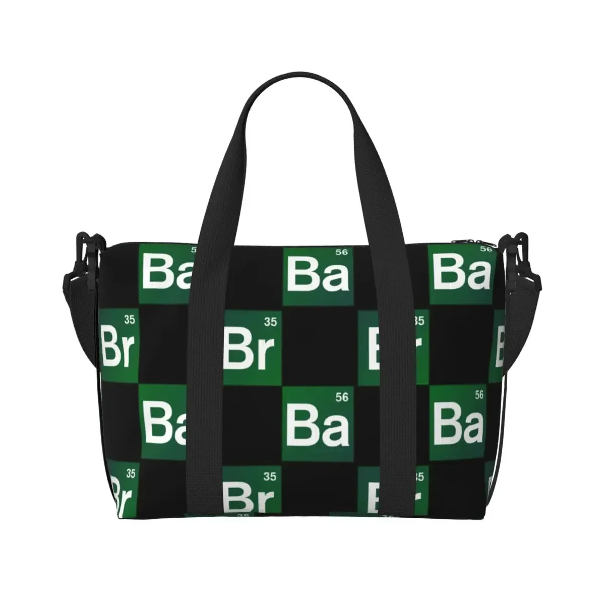 Elementos personalizados Comestibles Tote Bolsas de compras Mujeres Gran capacidad Heisenberg Programa de televisión Playa Gimnasio Bolsas de viaje