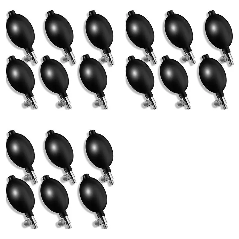 F-T 18 Pieces Blood Pressure Bulb Replacement Inflation Bulb Pump Adjustable Hand Squeeze Pump Manual Sphygmomanometer Bulb