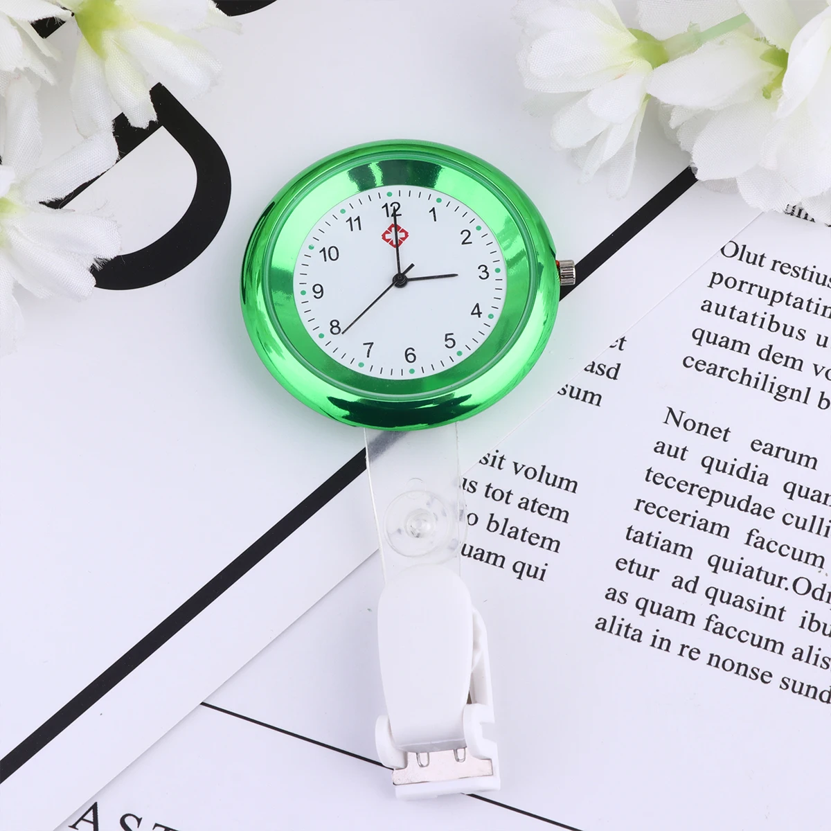 

Stylish Nurse Pocket Watch Durable Medical Timepiece Accurate Quartz Movement Portable Fob Watch Ideal Gift For Doctors Nurses