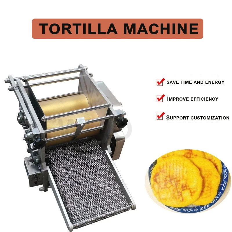 Komercyjna elektryczna arabska maszyna do chleba Tortilla Maker Chapati Roti maszyna do robienia tortilli