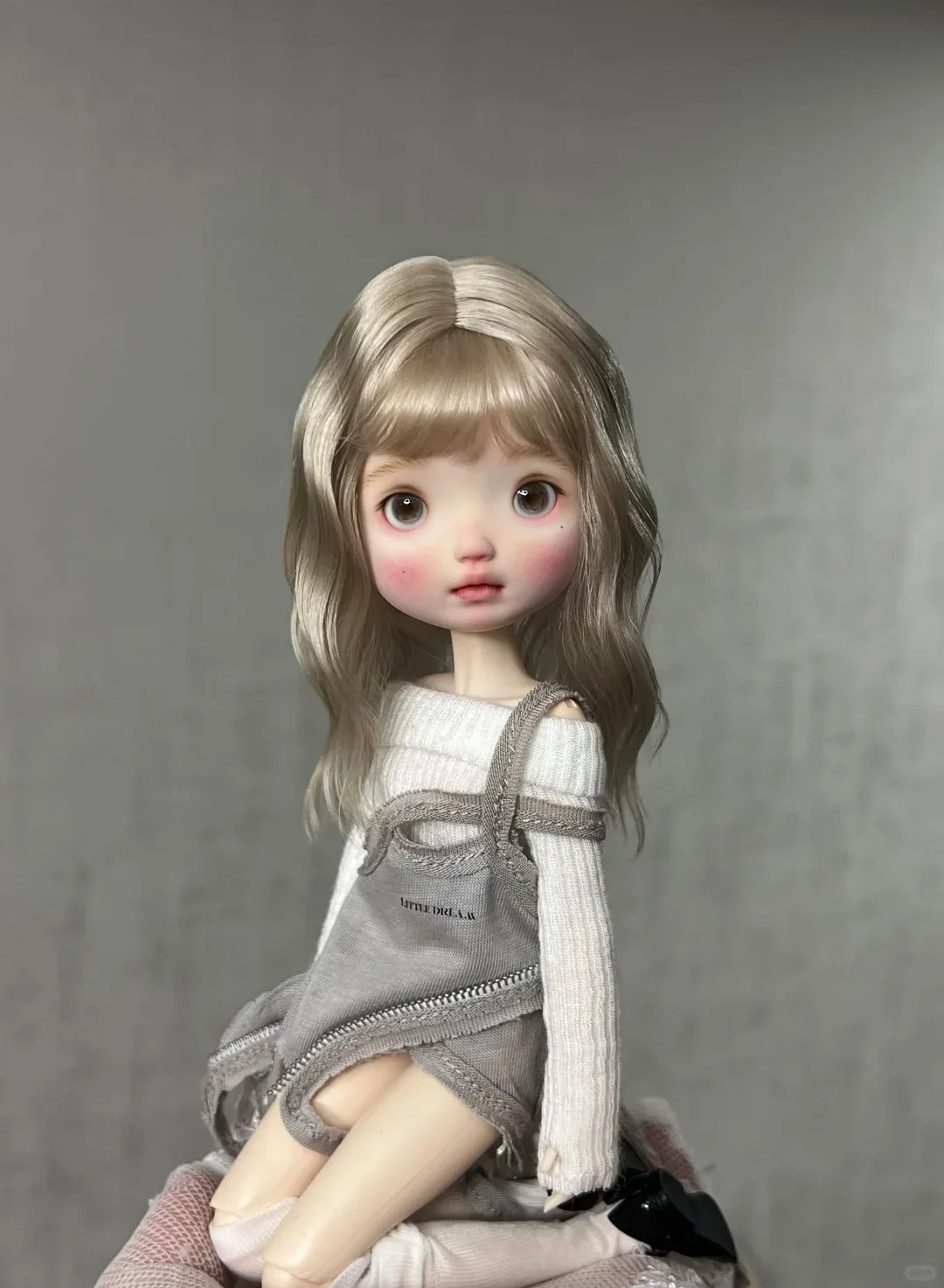 New BJD doll 1/6-zhuzhubao large head series doll resin material DIY makeup doll model toy Multiple Free shipping from stock