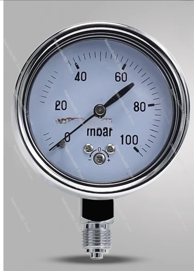 Calibratable Mbar Pressure Gauge (Ranges 0-16mbar, 50mbar, 60mbar, 100mbar, 200mbar,High-Precision Manometer)