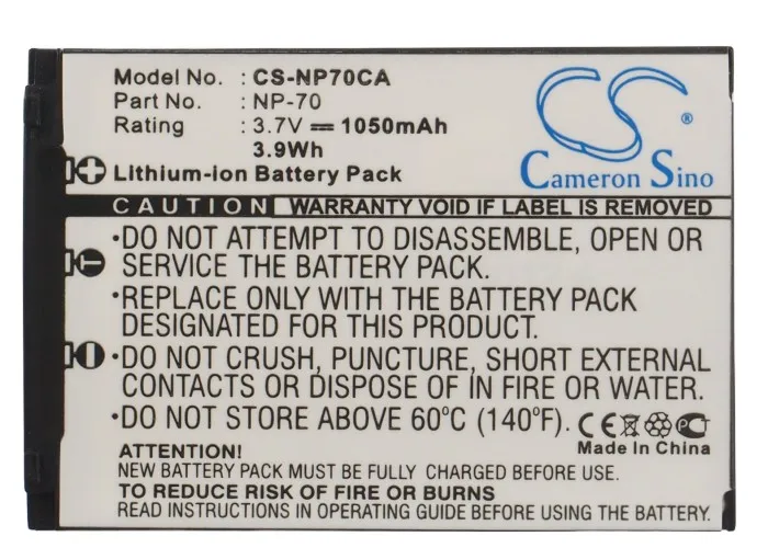 Battery For Casio Exilim Zoom EX-Z250BE  Exilim Zoom EX-Z250GD Exilim Zoom EX-Z150 Exilim Zoom EX-Z250PK Exilim Zoom EX-Z250SR