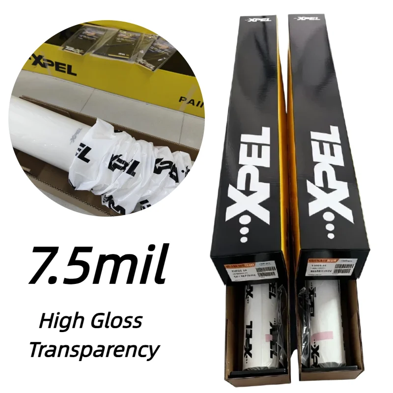 

XPEL Ultimate Plus PPF TPU 7.5mil High Gloss Paint Protection Film Super Transparency Self Healing Nano Coating Anti Scratch