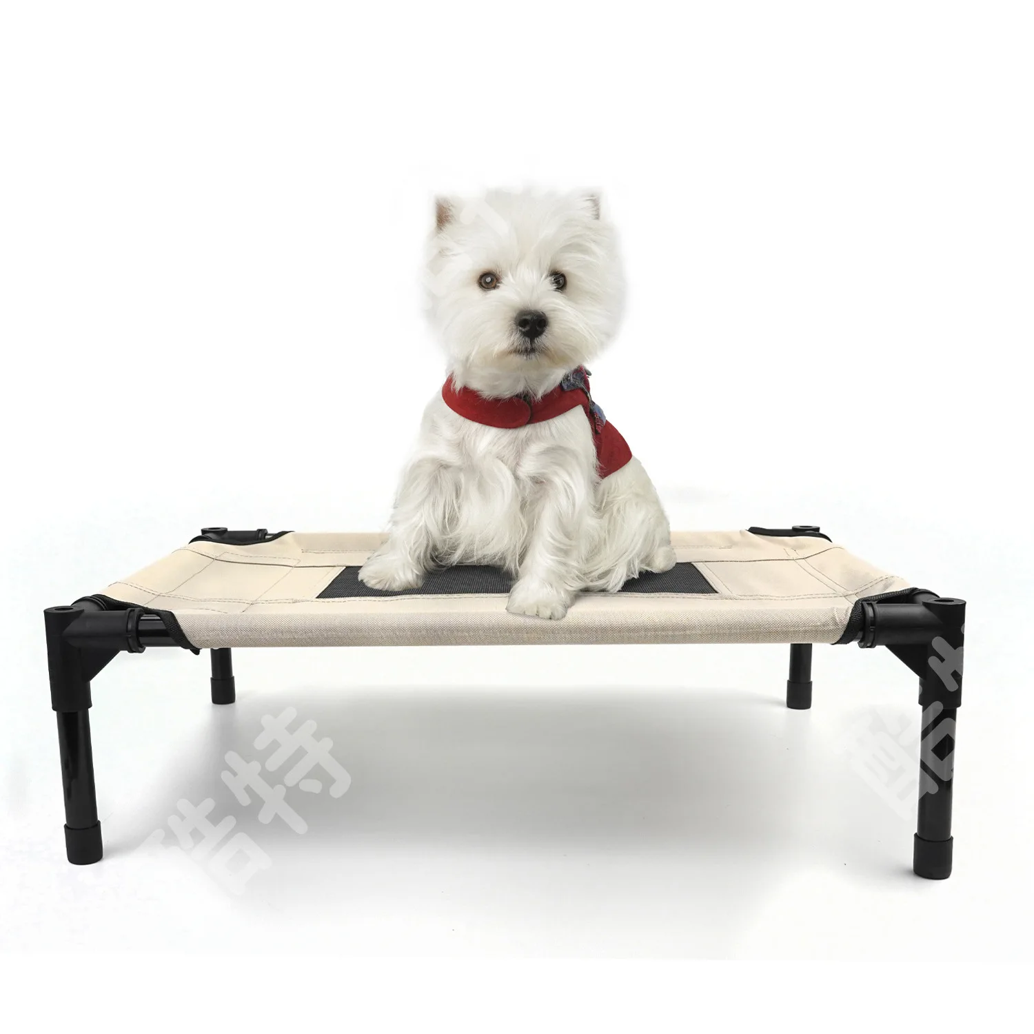 Removable And Washable Pet Marching Bed Summer Large Dog Moisture-proof Iron Frame Breathable Ground Off Kennel Dog Accessories