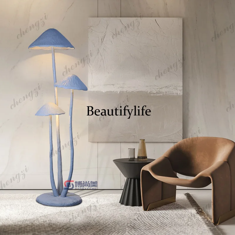 A74 abstract figure sculpture living room floor lamp light luxury hotel sales department decorative ornament floor type