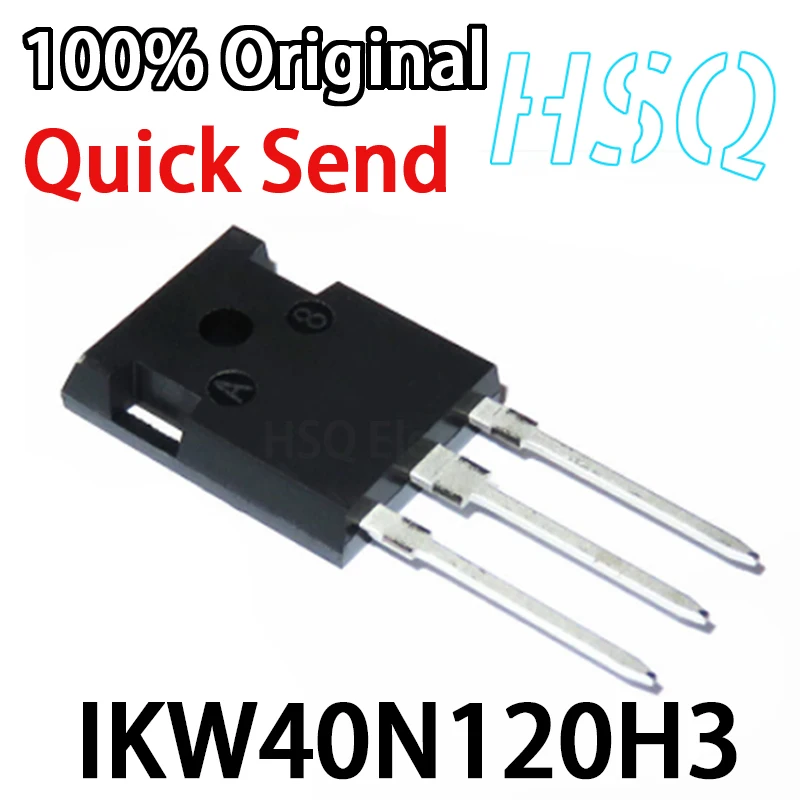 

5PCS K40H1203 IKW40N120H3 New Spot TO-247 1200V 40A Power Tube