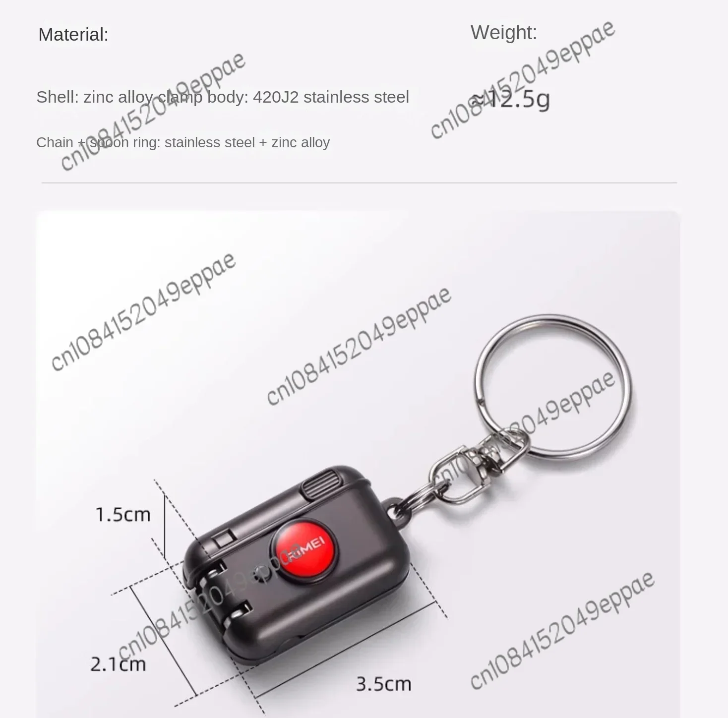 Folding Nail Clippers Mini-Portable High Hardness without Deformation