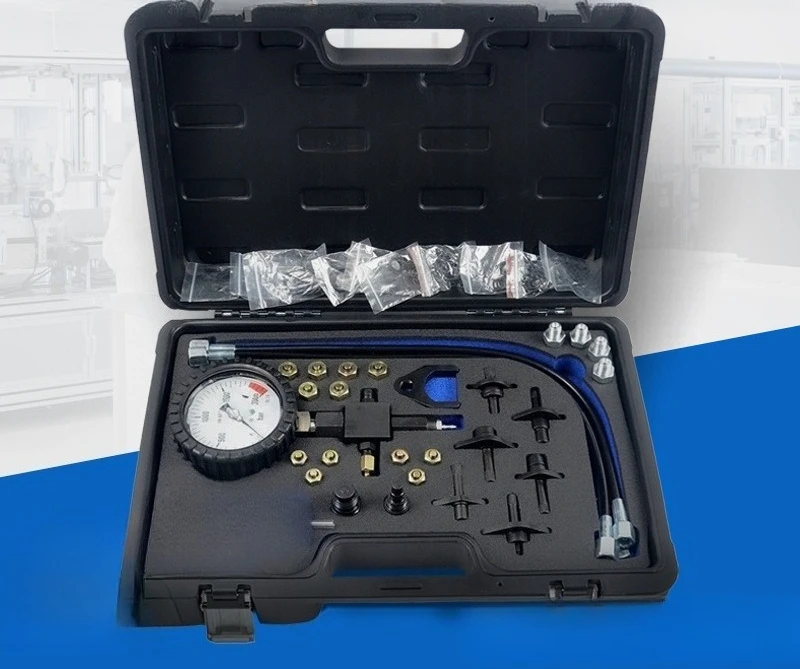 Automotive diesel common rail pressure detection tool wholesale carbon steel on-board fuel circuit tester box set