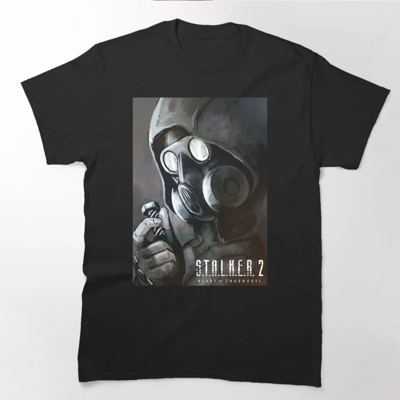 

S.T.A.L.K.E.R. 2 Shadow of chernobyl 0813 Danger exclusion zone gift t shirt Videogame Stalker Graphic Clothes All size Tops