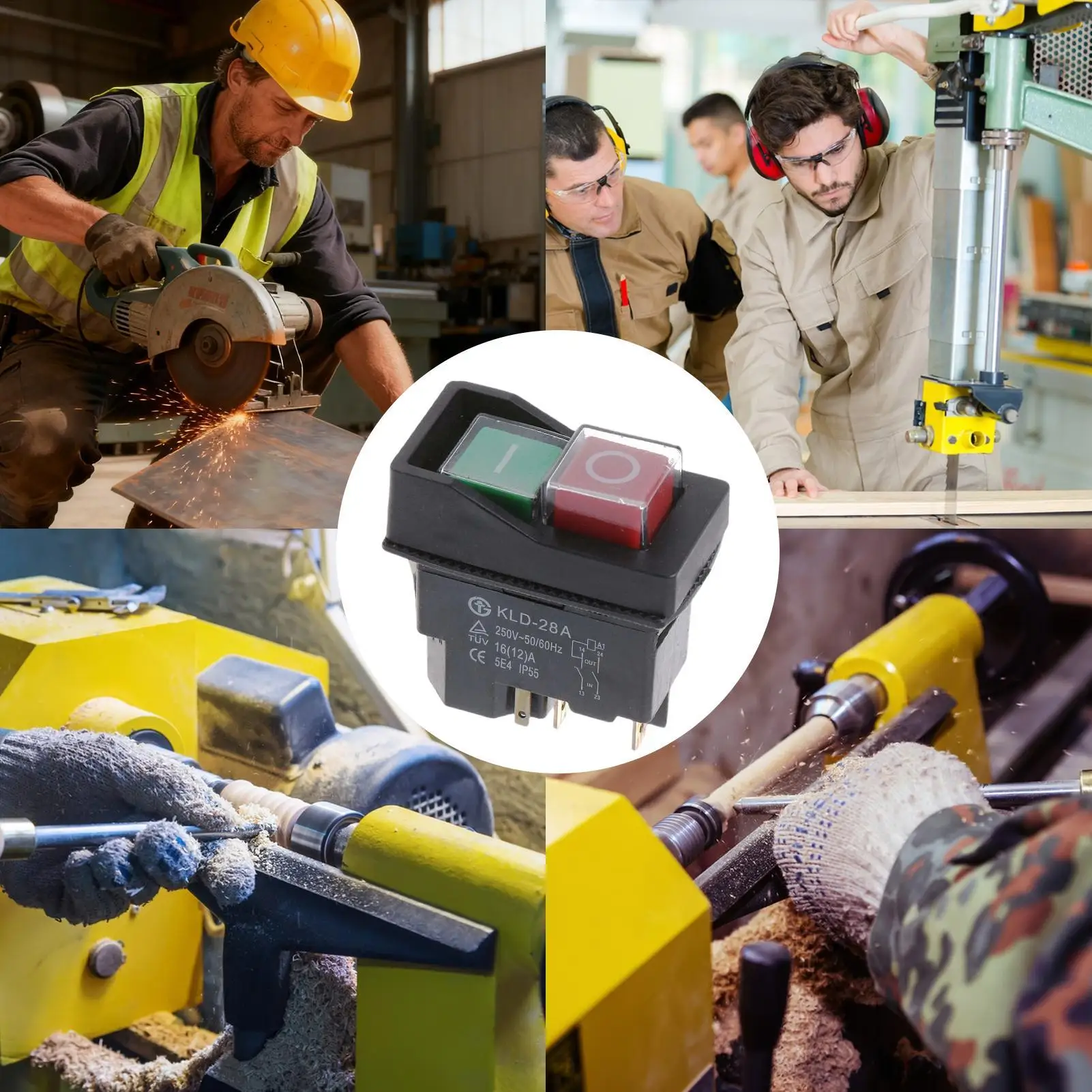 

Для промышленной магнитной кнопки 4-контактный AC250v 16a электромагнитное оборудование водонепроницаемая кнопка для промышленной фрезерной шлифовальной машины