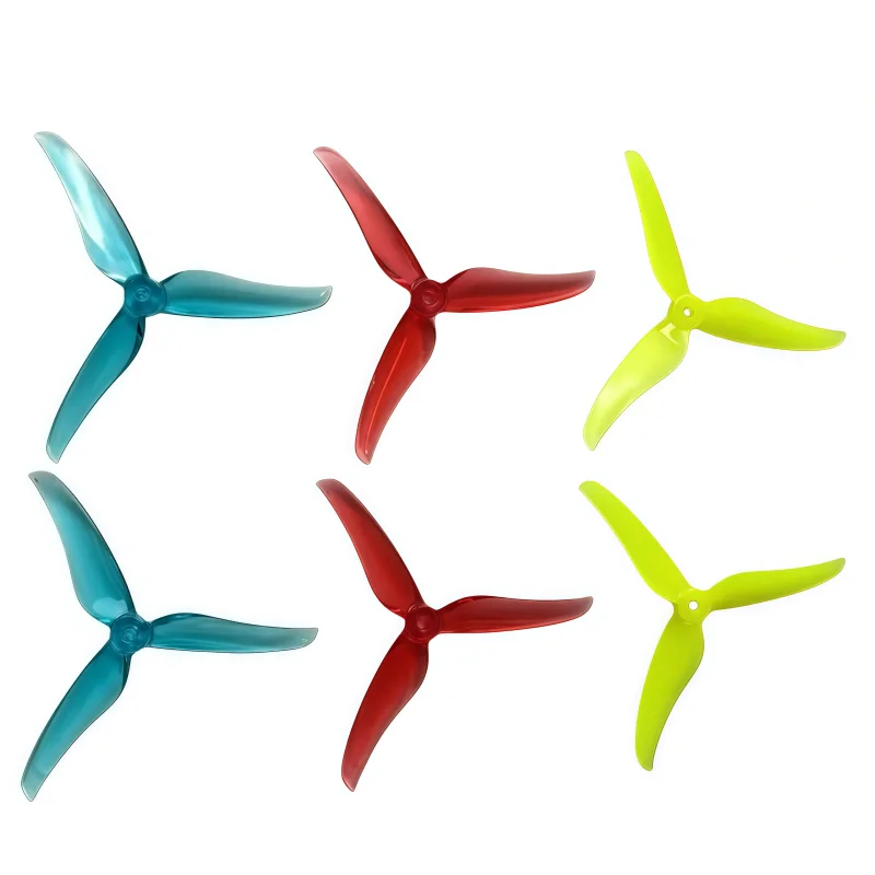 2 pares de hélices T-Motor T5146 de 5 pulgadas a prueba de explosiones y tres palas de 5,1 pulgadas, adecuadas para drones