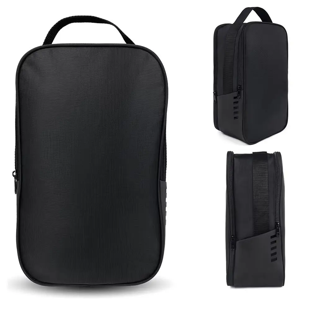 

Multifunctional Large Capacity Shoe Storage Bags Waterproof Black Sneaker Bag Zipper Foldable Shoes Organizer Home