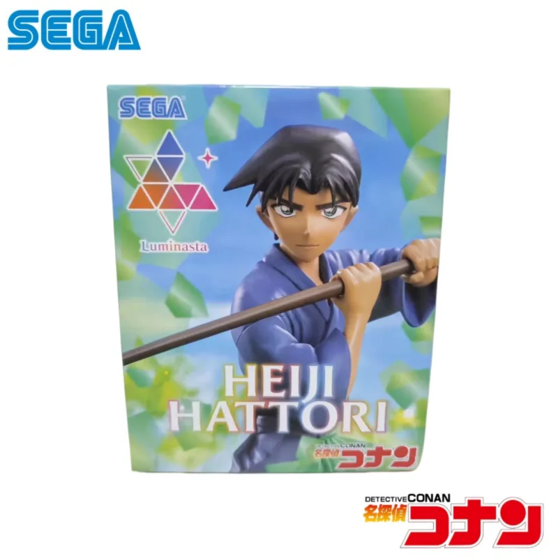 En Stock Sega Original Detective Conan Hattori Heiji figura de acción modelo muñeca nuevos juguetes en caja modelo garaje coleccionable