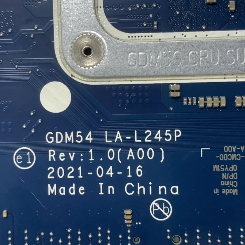 CN-04D48M 04D48M CN-0PY51M 0PY51M Para DELL 3515 Com R5 3450U/R5 3500U CPU Mainboard LA-L245P Laptop Placa-mãe 100% Testado Bom