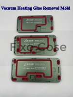 Inframe Vacuum Heating Glue Removal Mold With Suction Frame For iPhone 12 13 14 15 pro max LCD Screen OCA Glue Cleaning Mould