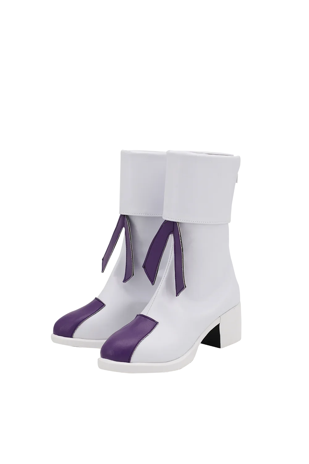 Botas de cosplay dos sete pecados capitais elizabeth sapatos brancos personalizados em qualquer tamanho