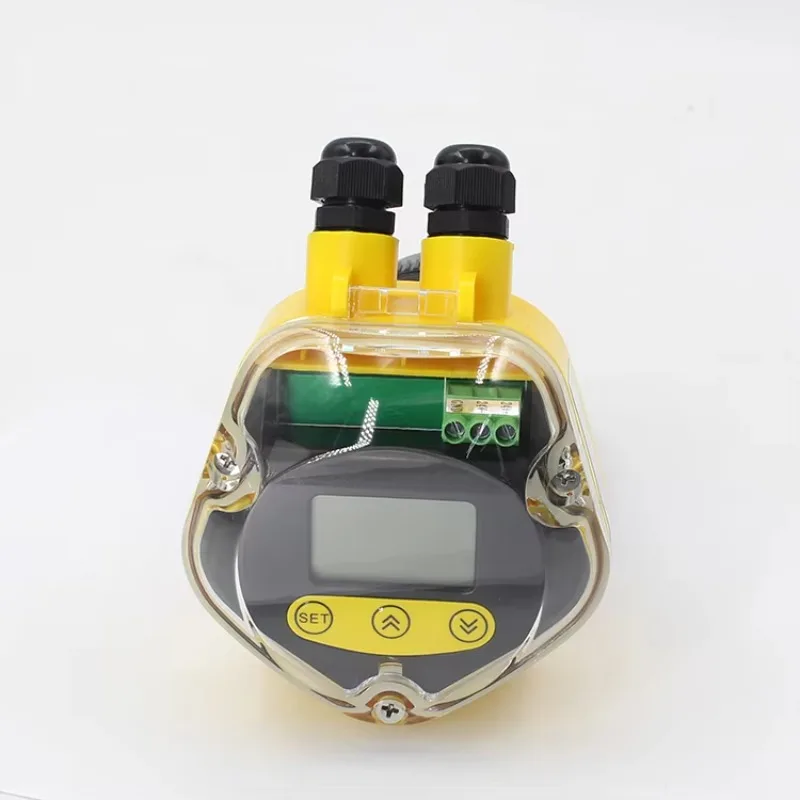 Medidor de nivel ultrasónico de 4-20 mA, transmisor de nivel de tanque de aceite de oliva sanitario sin contacto