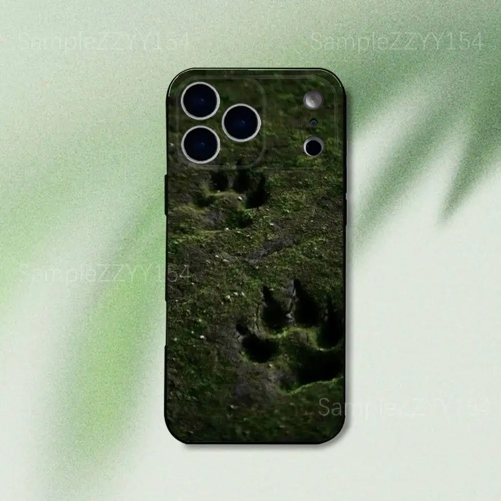 حافظة هاتف برمز ثيري إبداعي لهاتف آيفون 17,16,15,14,13,12,Pro,Max,Plus,E,SE4,Air,Mini Black Soft Funda