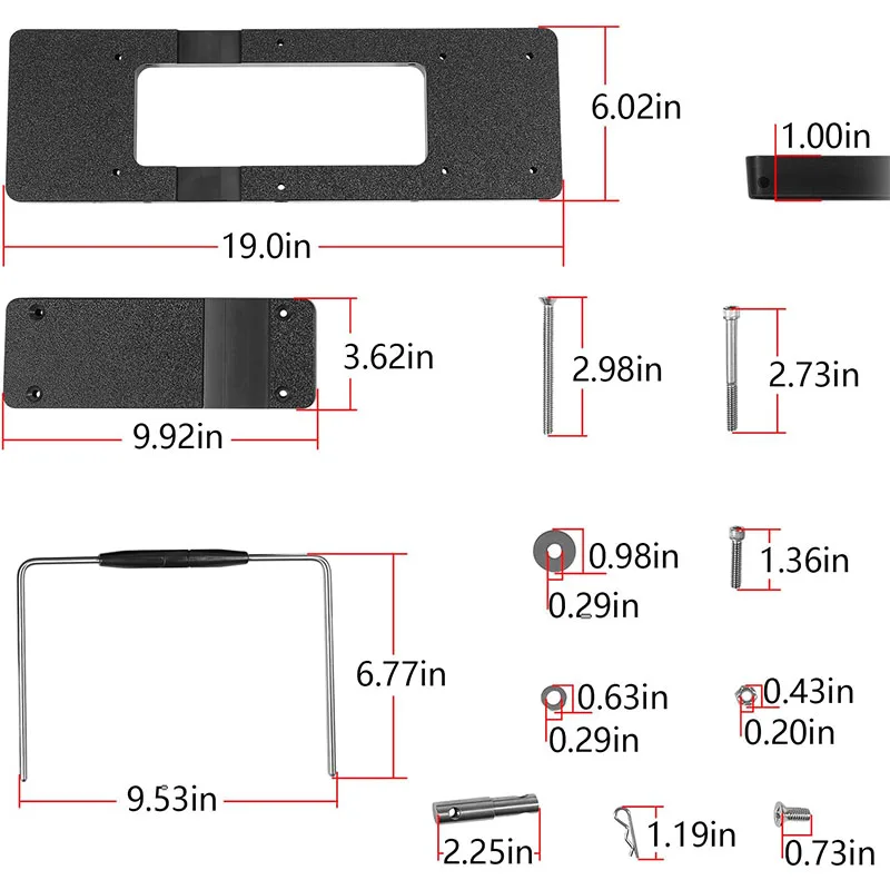 Рисунок 5 - 1854023   Быстросъемный кронштейн