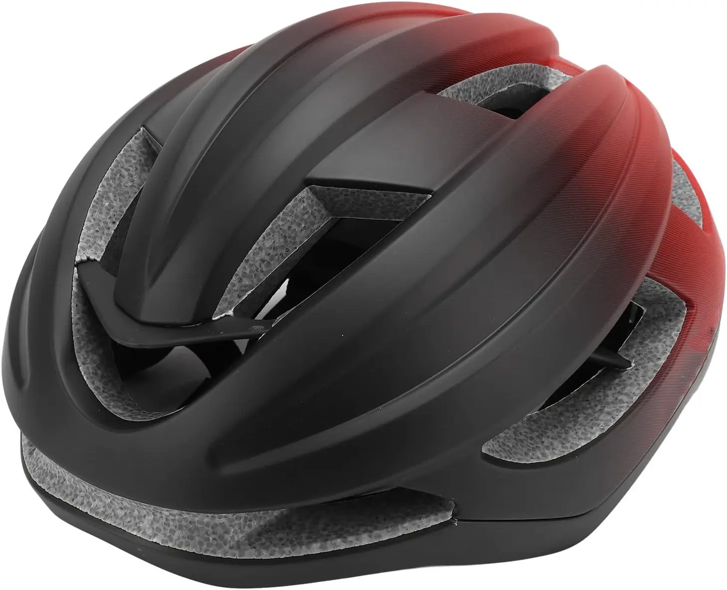 

Extra Large Mountain Helmet PC Material 3D Keel Design for Wide Circumference Adults (Gradient Black Red)