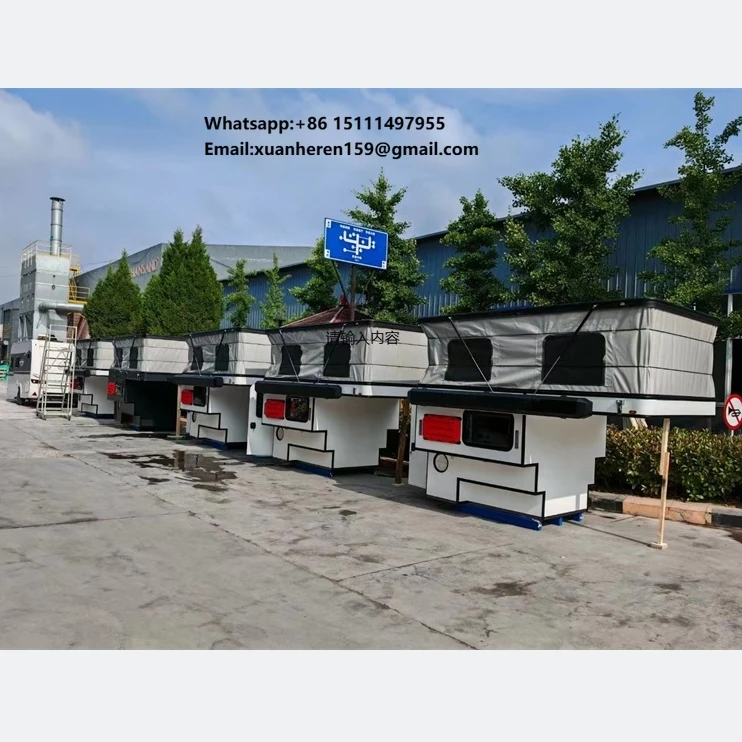 Factory Customized Outdoor RV Light Weight Truck Pickup Camper Body Box