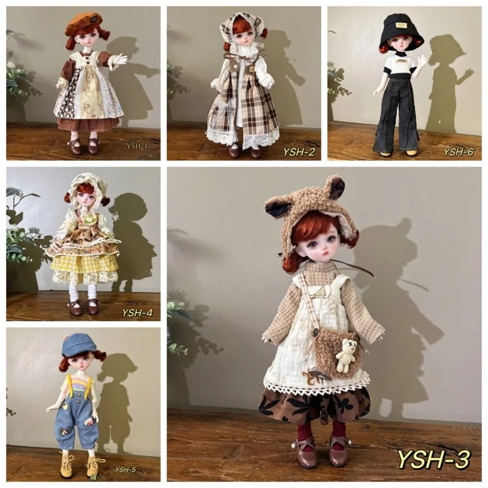 Trendige Mode, 30 cm Puppenkleidung, süßes hübsches Puppenkleid, lässiges Mädchen-Spielzeug, Geschenk (keine Puppen und Schuhe)