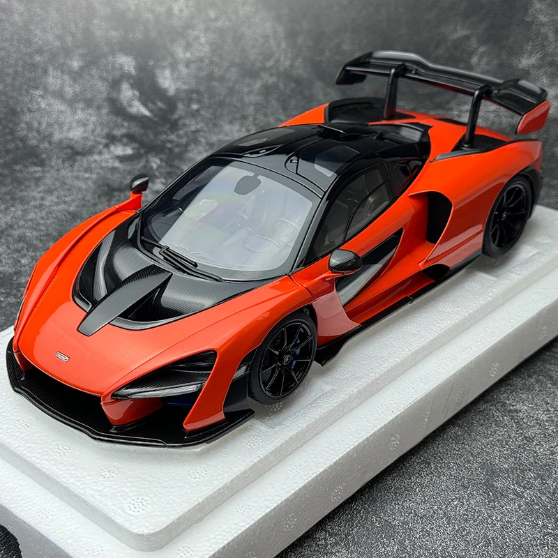 AUTOART 1/18 McLAREN SENNA Car model Sports car Static ornament Holiday gift Send to a friend