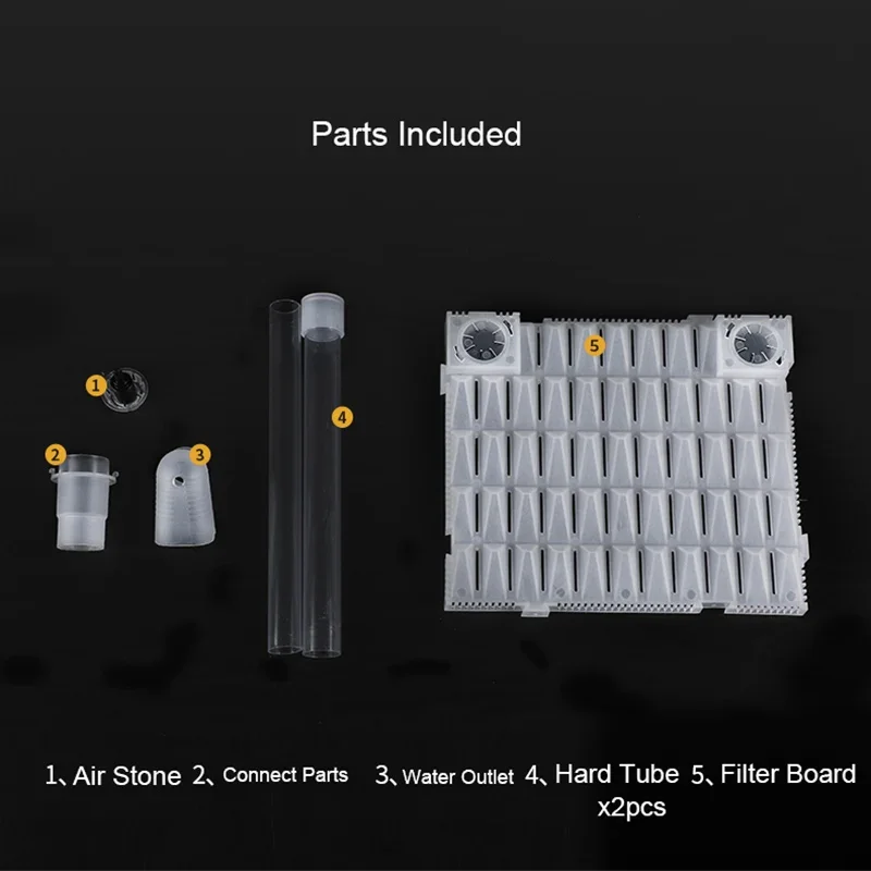 Aquarium Air Lift System for Bottom Filter Board Grids Assemble Isolate Divider Plate Fish Tank Filtration Under gravel filter