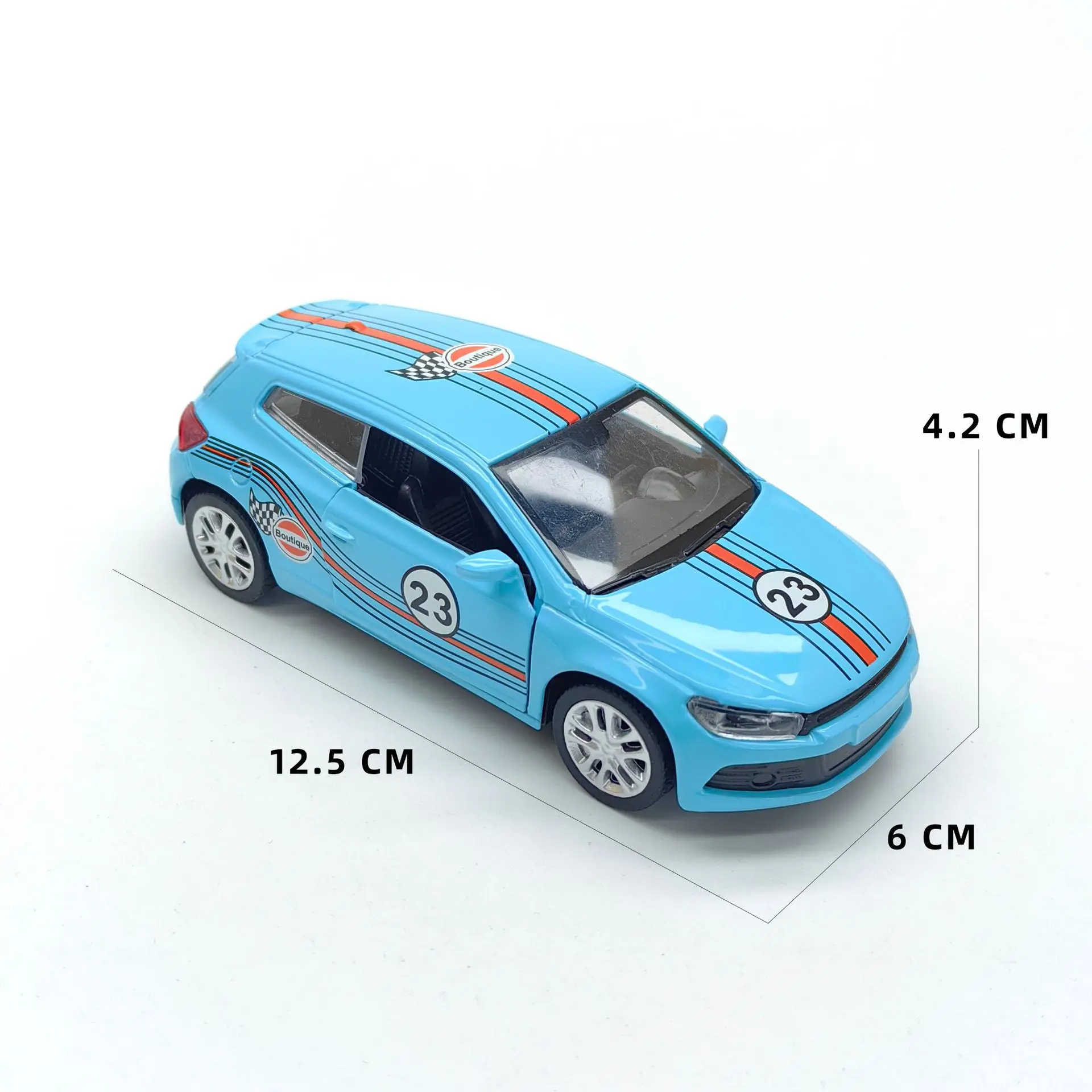 نموذج سيارة مصنوع من خليط معدني مقاس 1:32، مجموعة وظائف التراجع، لعبة سيارة للأولاد