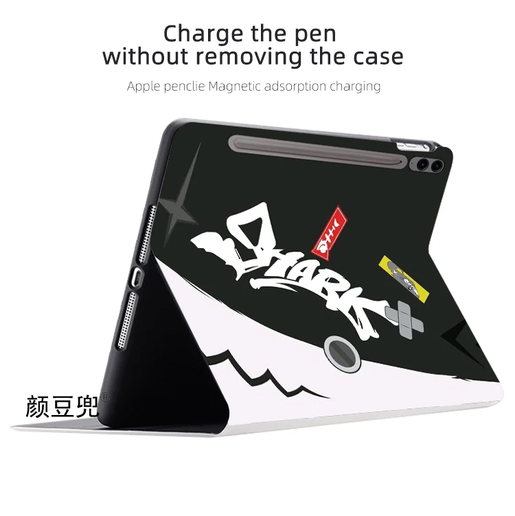 Ellen Joe Zenless Zone Zero For Samsung Galaxy Tab S10 FE plus  S9 FE PLUS Case S7 S8 Plus Tri-fold stand Cover Galaxy tab s6