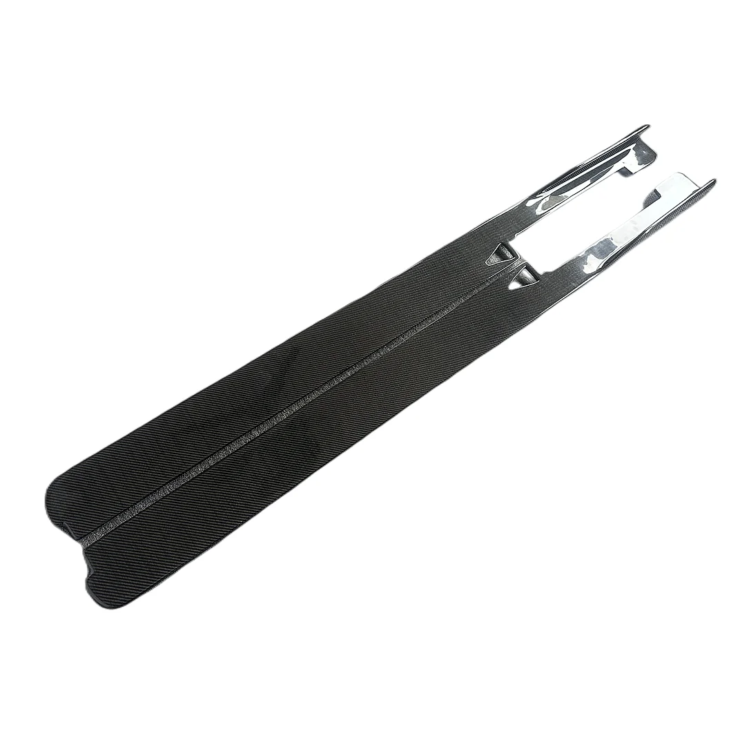 

458 Carbon Fiber Side Skirt for Ferrari 458 Italia Spider Racing Car Style Side Door Bumper Extension Skirts Splitter Body Kit