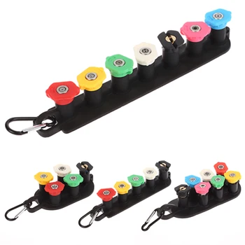 고압 와셔 깍지, 거치대 포함, 5 또는 7 팩, 1/4 인치, 와셔 건에 빠르게 연결, 세차용 압력 세척 장치