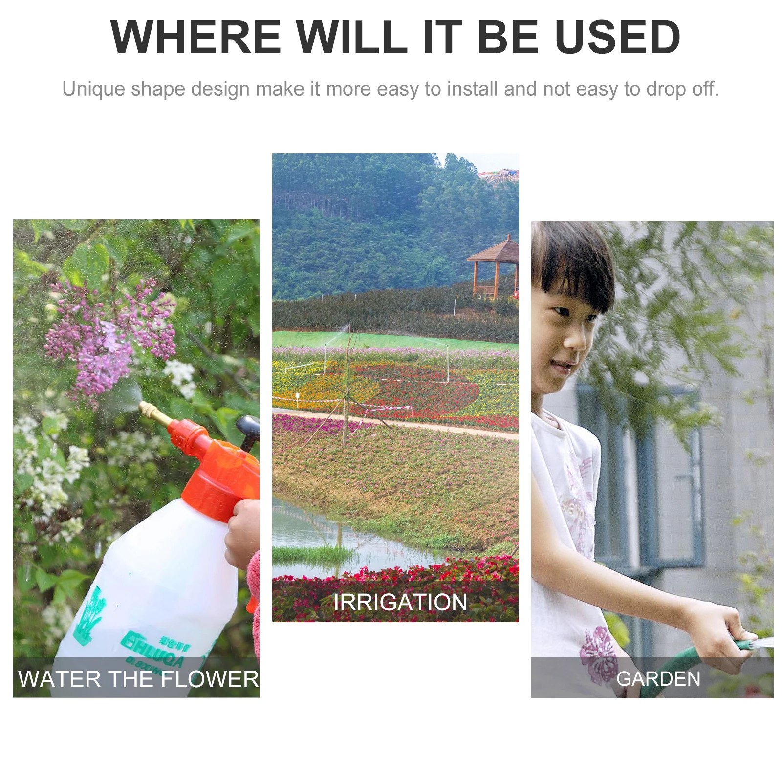 

100pcs 4/7Mm Irrigation Fittings Plastic Capillary Joints Barbed Hose Connectors For Gardening Drip Tubing Garden Plumbing