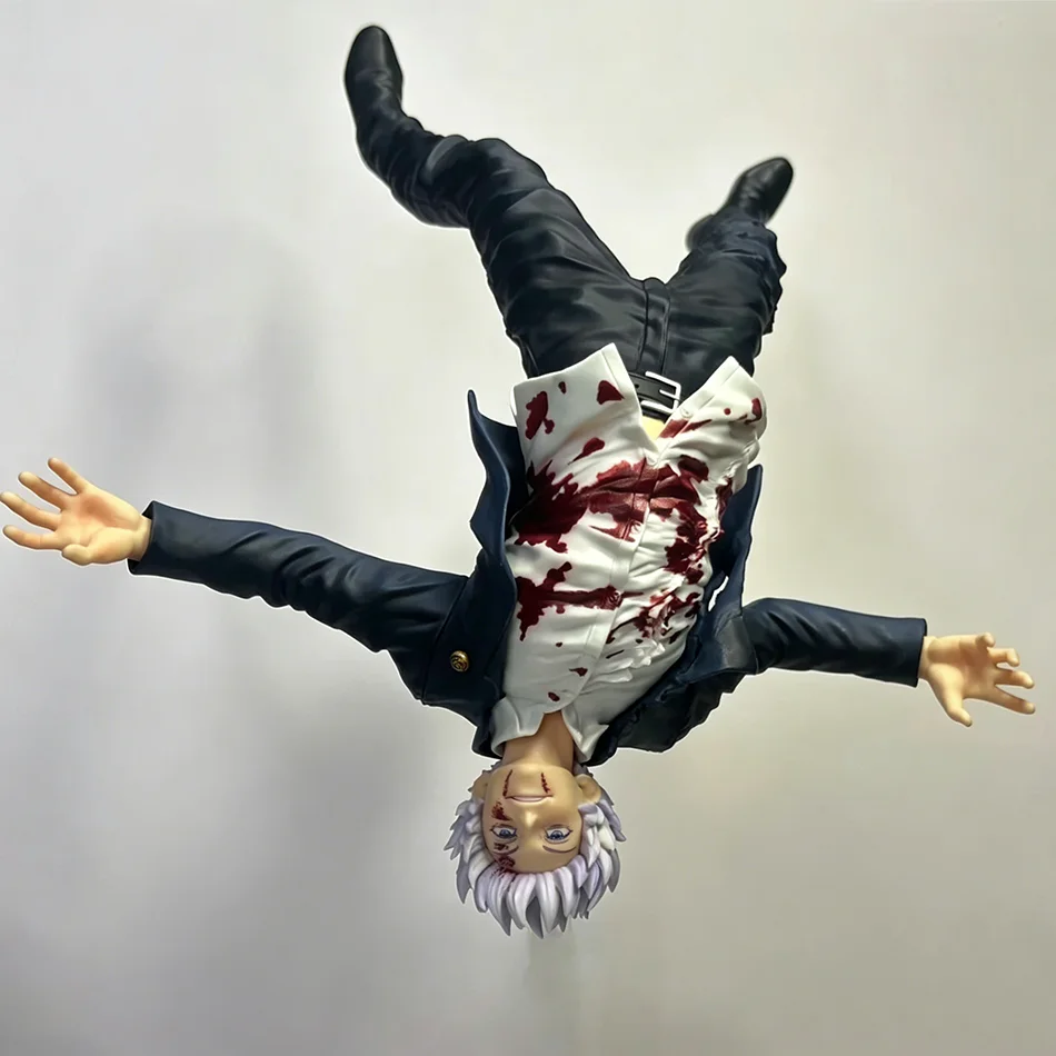 Anime Jujutsu Kaisen Figur 24cm Satoru Gojo Erwachen-Actionfigur Modell PVC-Puppe Spielzeug Sammlerstück Desktop-Accessoire Geschenk